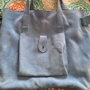 Free People bag in Light blue/ ocean blue